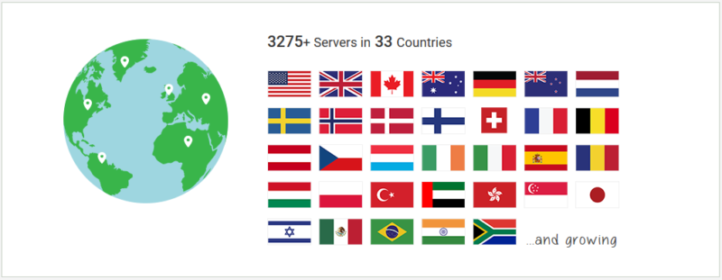 informace o seznamu serverů pia